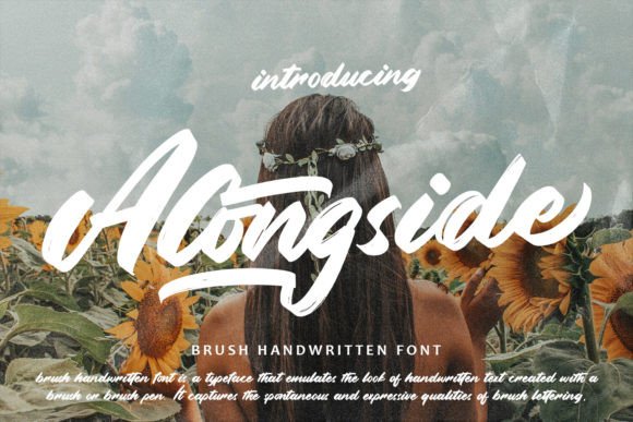 Alongside: A Handwritten Font for Elegant Design