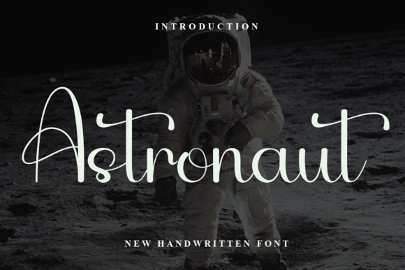 Astronaut Font for Creative Makers