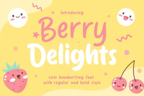 Berry Delight Font for Creative Projects