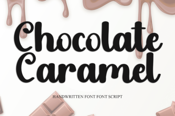 Chocolate Caramel Font for Elegant Branding