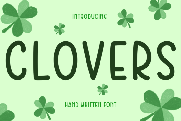Clovers Font for Web Design
