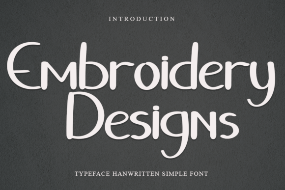 Embroidery Designs Font Review