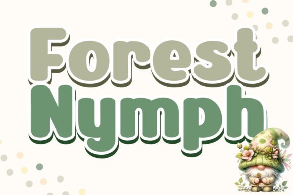 Forest Nymph Font for Business