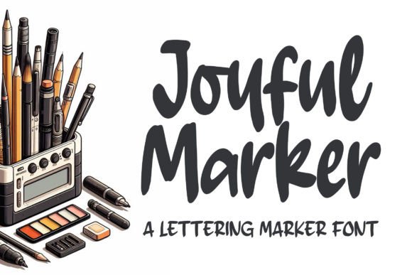 Joyful Marker Font