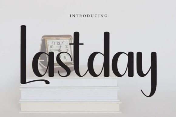 Lastday Font for Web Design