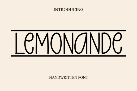 Lemonande Font for Elegant Branding