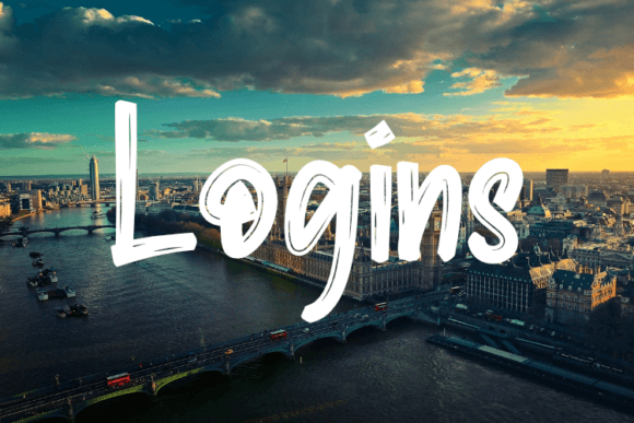 Logins Font for Creative Campaigns