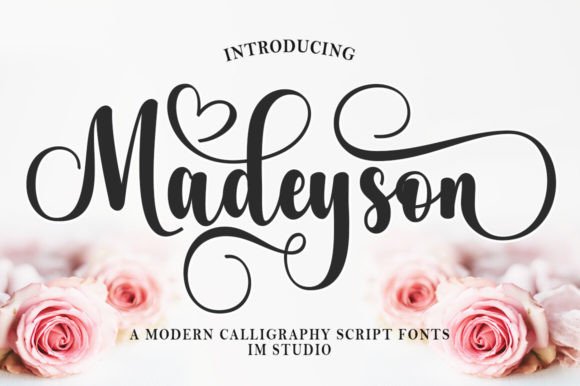 Madeyson Font: Elegant Script for Designers