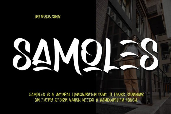 Samoles: A Handwritten Font for Business