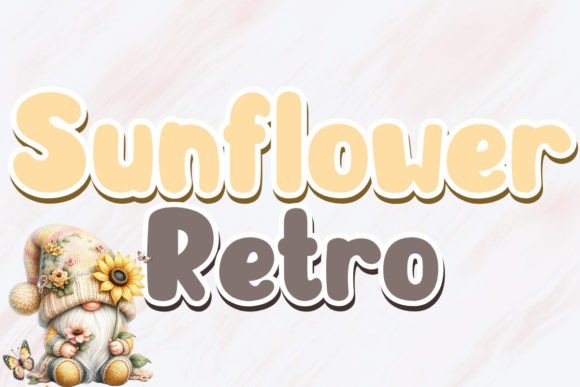 Sunflower Retro Font