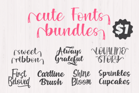 Sweet Cute Collection Font