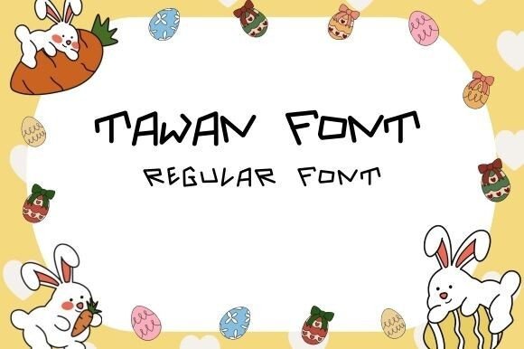 Tawan Font for Creative Campaigns