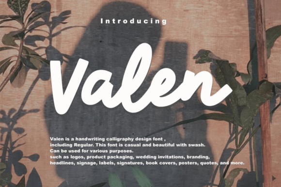 Valen Font for Editorial Design