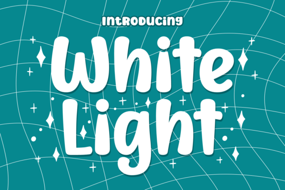 White Light Font for Elegant Design
