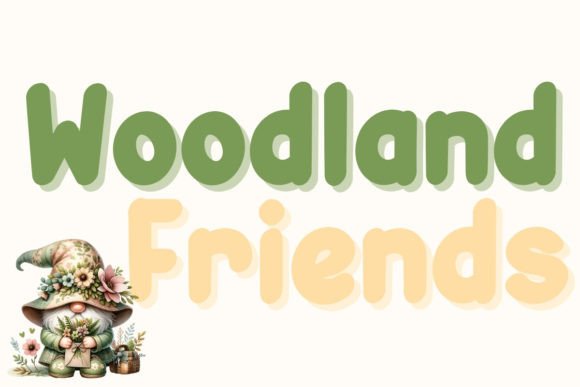 Woodland Friends Font